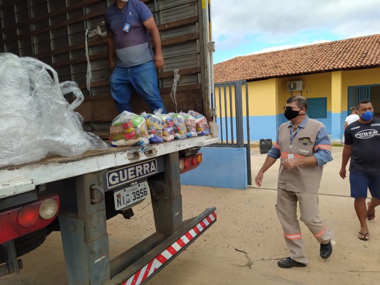 Entrega de cestas